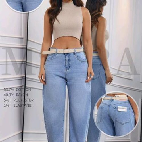 Джинсы Jeans Club (L-4XL) MK538-5 l.blue (деми) Jeans Club MK538-5 l.blue