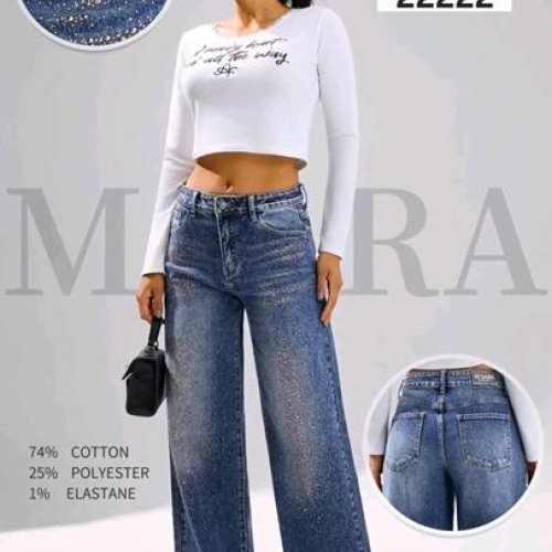 Джинсы Jeans Club (XS-XL) BQ1719 blue (деми) Jeans Club BQ1719 blue