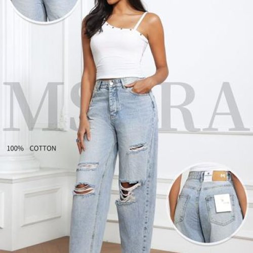 Джинсы Jeans Club (XS-XL) BG1712H l.blue (деми) Jeans Club BG1712H l.blue