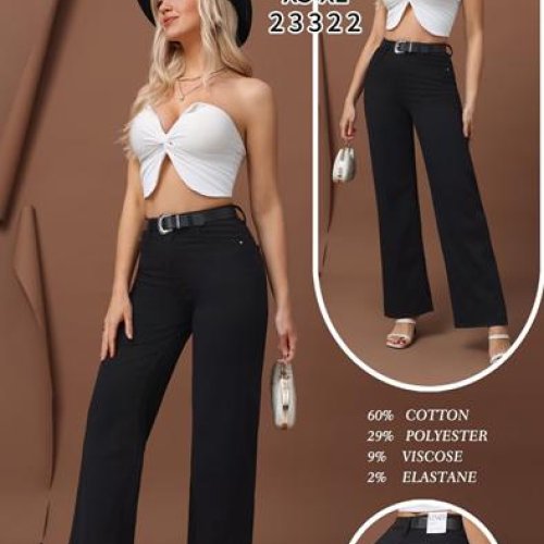 Джинсы Jeans Club (XS-XL) BQ5123-13 black (деми) Jeans Club BQ5123-13 black