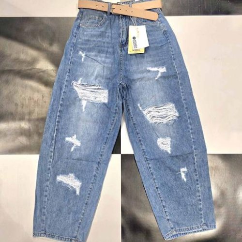 Джинсы Jeans Club (XS-XL) BG1371-4B l.blue (деми) Jeans Club BG1371-4B l.blue