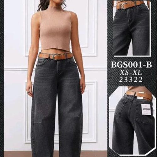 Джинсы Jeans Club (XS-XL) BGS001B d.grey (деми) Jeans Club BGS001B d.grey