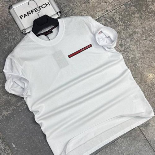 Футболка Hous Of Timur (S-2XL) HT1543 white (лето) Hous Of Timur HT1543 white