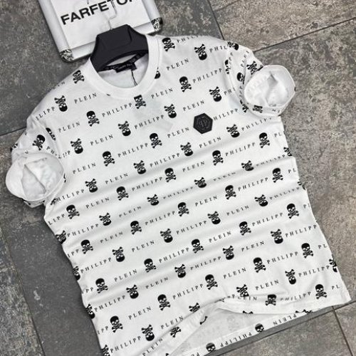 Футболка Hous Of Timur (S-2XL) HT1554 white (лето) Hous Of Timur HT1554 white