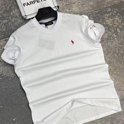 Футболка Hous Of Timur (S-2XL) HT1574 white (лето) Hous Of Timur HT1574 white