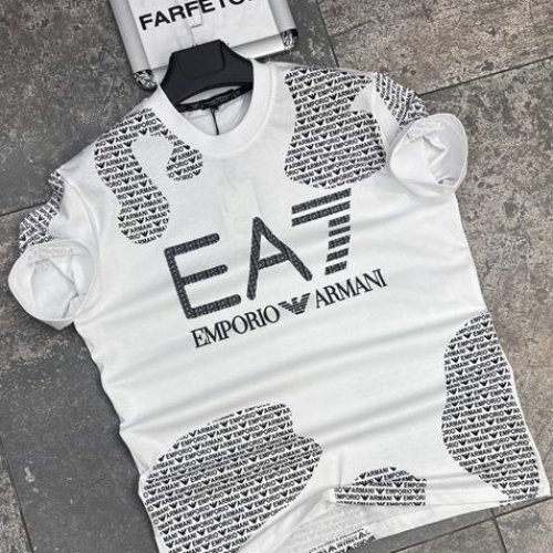 Футболка Hous Of Timur (S-2XL) HT1608 white (лето) Hous Of Timur HT1608 white