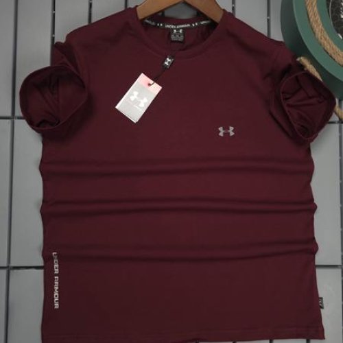 Футболка Hous Of Timur (3XL-7XL) HT1787 wine (лето) Hous Of Timur HT1787 wine