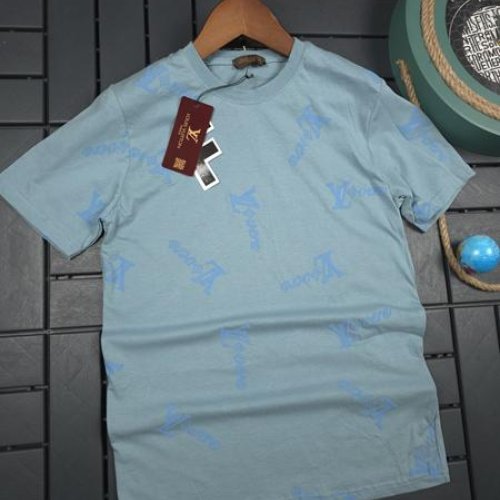 Футболка Hous Of Timur (S-2XL) HT1648 l.blue (лето) Hous Of Timur HT1648 l.blue