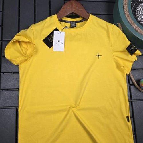 Футболка Hous Of Timur (S-2XL) HT1862 yellow (лето) Hous Of Timur HT1862 yellow