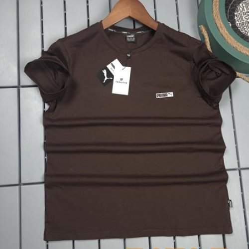 Футболка Hous Of Timur (3XL-7XL) HT1456 brown (лето) Hous Of Timur HT1456 brown