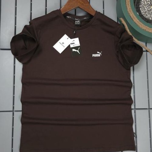 Футболка Hous Of Timur (3XL-7XL) HT1488 brown (лето) Hous Of Timur HT1488 brown