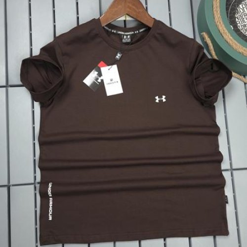 Футболка Hous Of Timur (3XL-7XL) HT1507 brown (лето) Hous Of Timur HT1507 brown