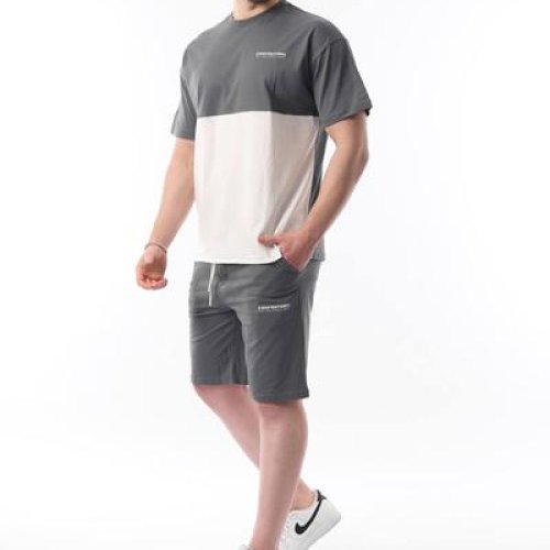 Костюм Hous Of Timur (S-2XL) HT1590 grey (лето) Hous Of Timur HT1590 grey