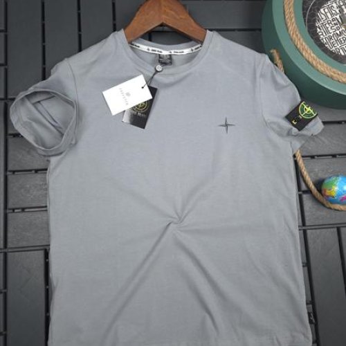 Футболка Hous Of Timur (S-2XL) HT1860 l.grey (лето) Hous Of Timur HT1860 l.grey