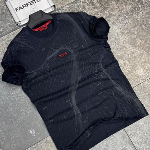 Футболка Hous Of Timur (S-2XL) HT1804 navy (лето) Hous Of Timur HT1804 navy