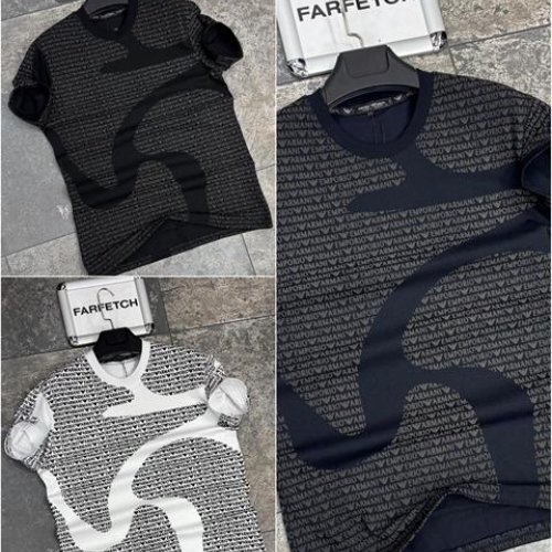 Футболка Hous Of Timur (S-2XL) HT1831 navy (лето) Hous Of Timur HT1831 navy