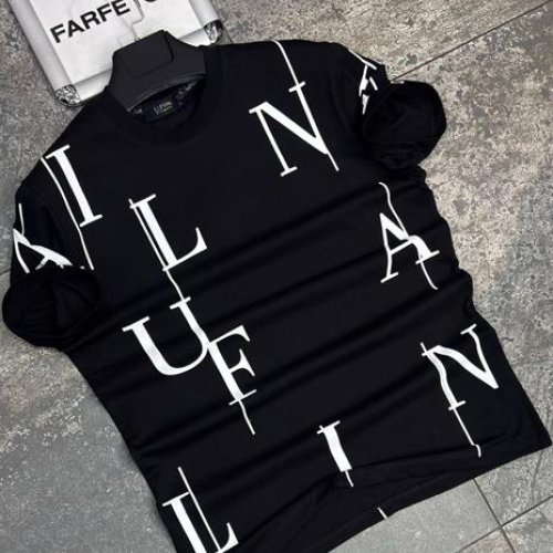 Футболка Hous Of Timur (S-2XL) HT1560 black (лето) Hous Of Timur HT1560 black