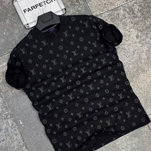 Футболка Hous Of Timur (S-2XL) HT1671 black (лето) Hous Of Timur HT1671 black