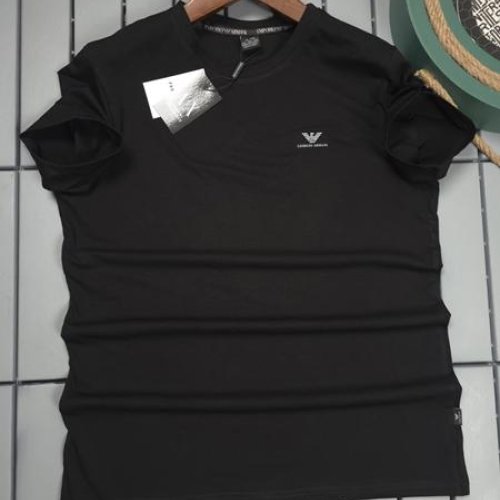 Футболка Hous Of Timur (3XL-7XL) HT1780 black (лето) Hous Of Timur HT1780 black