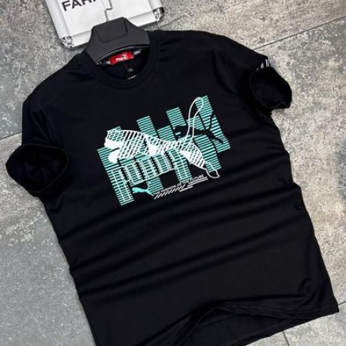 Футболка Hous Of Timur (S-2XL) HT1808 black (лето) Hous Of Timur HT1808 black