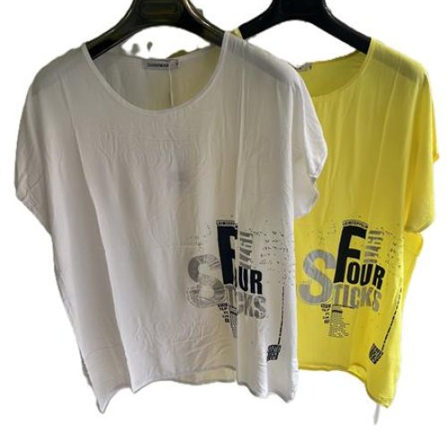 Футболка Orange Chinese (XL-4XL) 346 yellow (лето) Orange Chinese 346 yellow