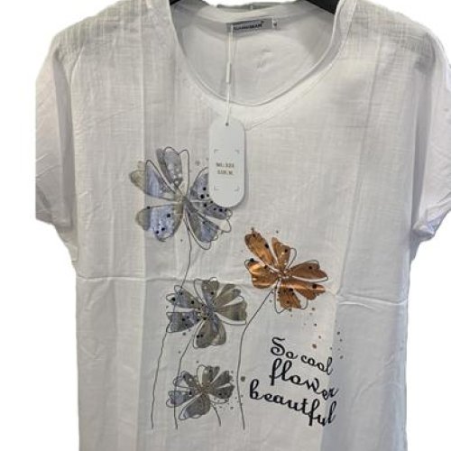 Футболка Orange Chinese (XL-4XL) 325 white (лето) Orange Chinese 325 white