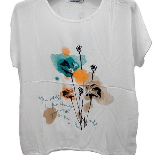 Футболка Orange Chinese (XL-4XL) 305 white (лето) Orange Chinese 305 white