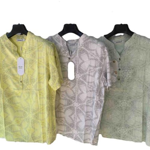 Блузка Orange Chinese (XL-5XL) 428 white (лето) Orange Chinese 428 white