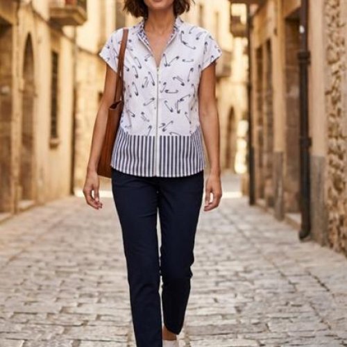 Кофта Orange Chinese (XL-4XL) 289 white (лето) Orange Chinese 289 white