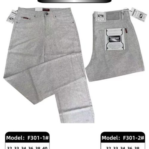 Брюки Resalsa (32-40) F301-1 l.grey (деми) Resalsa F301-1 l.grey