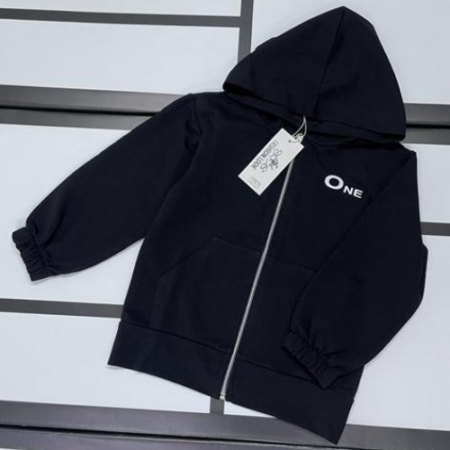 Кофта спорт Kosmy (98-116) K400 black (деми) Kosmy K400 black