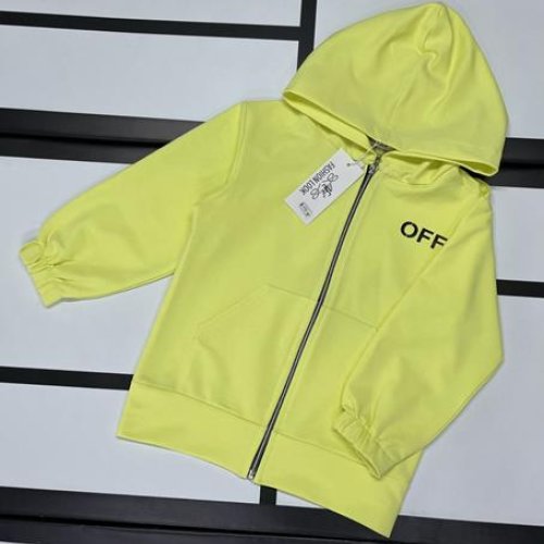 Кофта спорт Kosmy (98-116) K403 yellow (деми) Kosmy K403 yellow