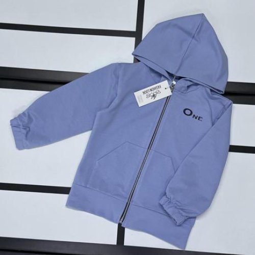 Кофта спорт Kosmy (98-116) K406 l.blue (деми) Kosmy K406 l.blue