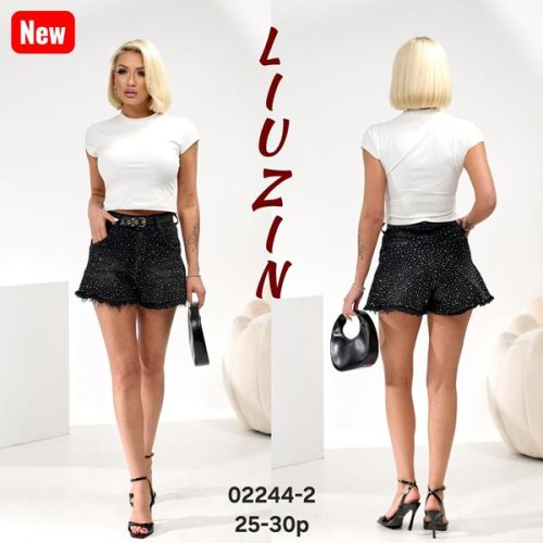 Шорты Vidlyry (25-30) 02244-2 black (лето) Vidlyry 02244-2 black