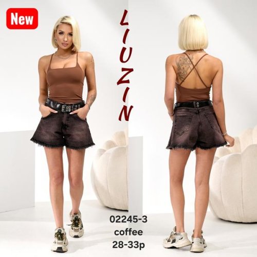 Шорты Vidlyry (28-33) 02245-3 coffee (лето) Vidlyry 02245-3 coffee