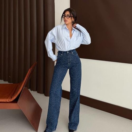 Джинсы Vidlyry (26-31) 202 navy (деми) Vidlyry 202 navy