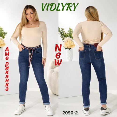 Джинсы Vidlyry (28-33) 2090-2 blue (деми) Vidlyry 2090-2 blue