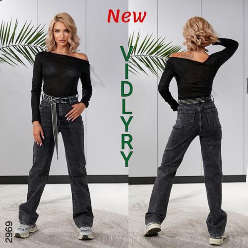 Джинсы Vidlyry (25-30) 2969 d.grey (деми) Vidlyry 2969 d.grey