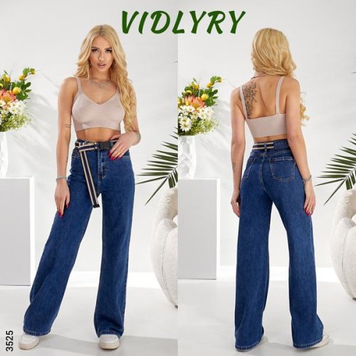 Джинсы Vidlyry (25-30) 3525 blue (деми) Vidlyry 3525 blue