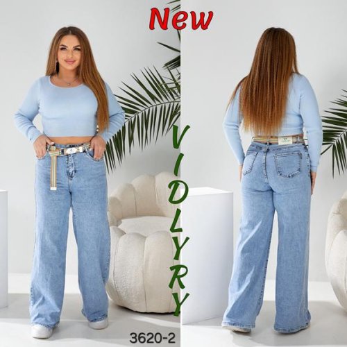 Джинсы Vidlyry (28-33) 3620-2 l.blue (деми) Vidlyry 3620-2 l.blue