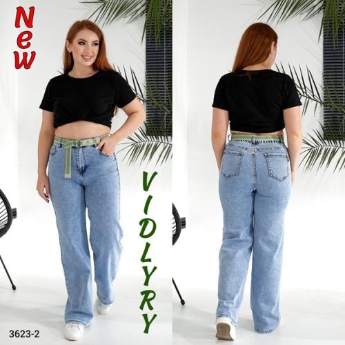 Джинсы Vidlyry (28-33) 3623-2 l.blue (деми) Vidlyry 3623-2 l.blue