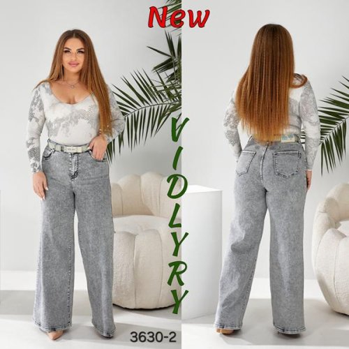 Джинсы Vidlyry (28-33) 3630-2 l.grey (деми) Vidlyry 3630-2 l.grey