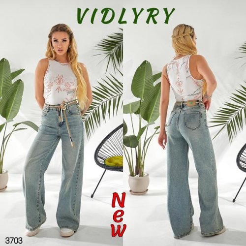 Джинсы Vidlyry (25-30) 3703 l.blue (деми) Vidlyry 3703 l.blue