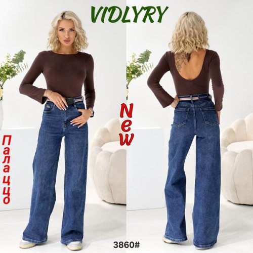 Джинсы Vidlyry (25-30) 3860 blue (деми) Vidlyry 3860 blue