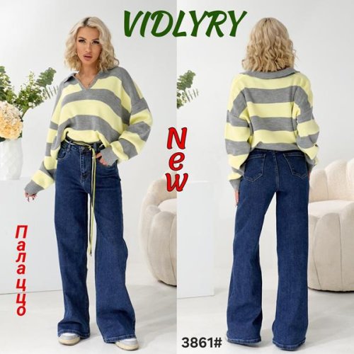 Джинсы Vidlyry (25-30) 3861 navy (деми) Vidlyry 3861 navy