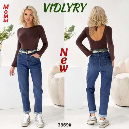 Джинсы Vidlyry (25-30) 3869 blue (деми) Vidlyry 3869 blue