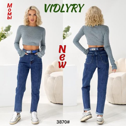 Джинсы Vidlyry (25-30) 3870 blue (деми) Vidlyry 3870 blue