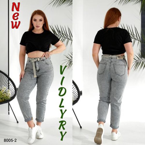 Джинсы Vidlyry (28-33) 8005-2 l.grey (деми) Vidlyry 8005-2 l.grey