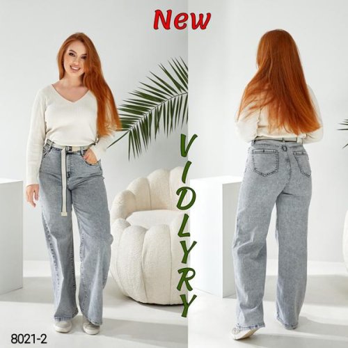 Джинсы Vidlyry (28-33) 8021-2 l.grey (деми) Vidlyry 8021-2 l.grey
