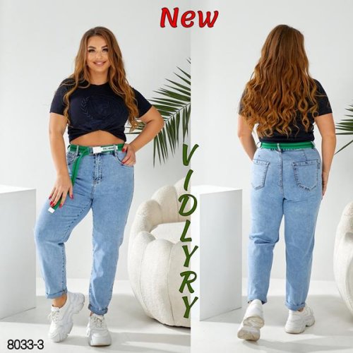 Джинсы Vidlyry (31-38) 8033-3 l.blue (деми) Vidlyry 8033-3 l.blue